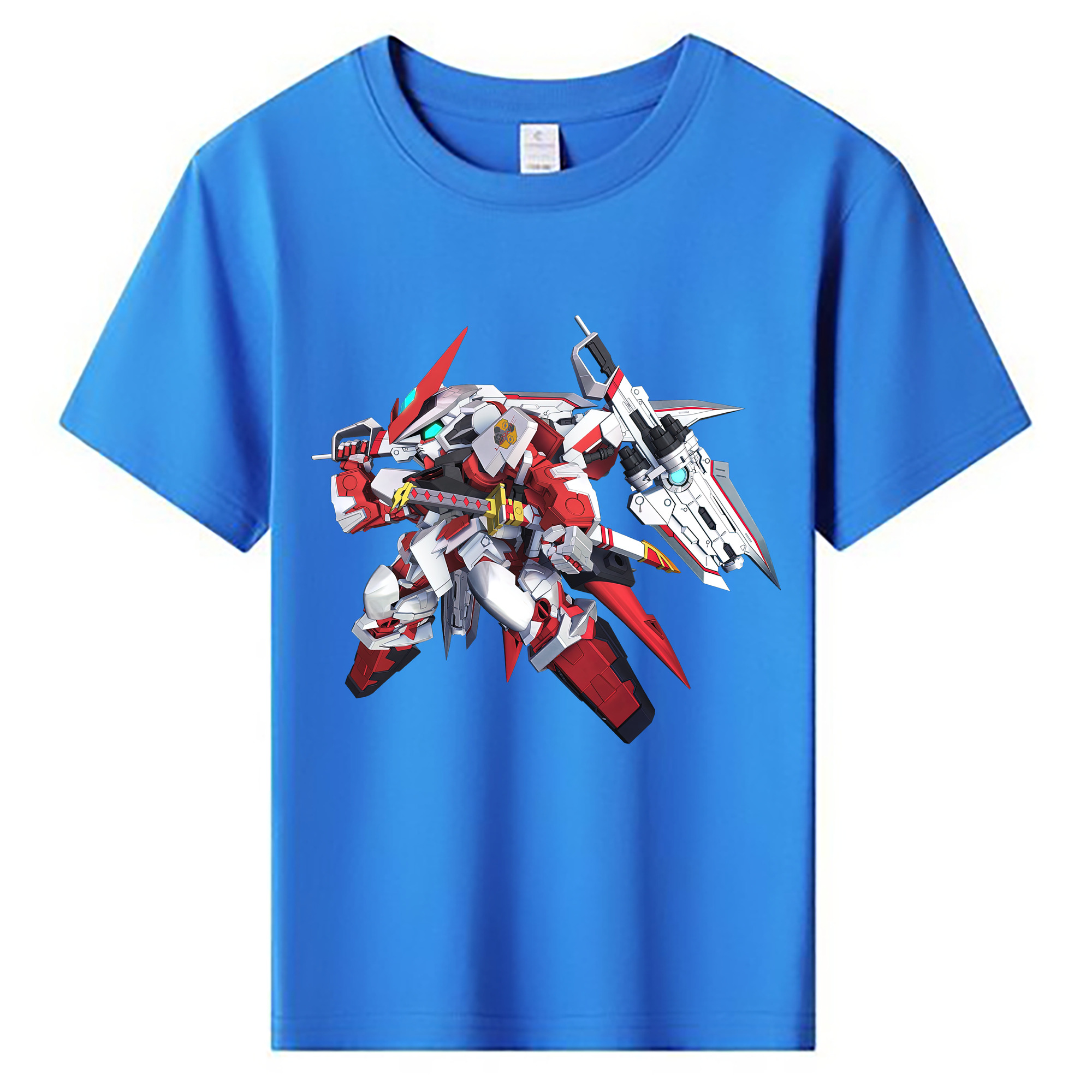 （画像用） 機動戦士ガンダム Mobile Suit Gundam 綿100％キッズTシャツ（フロントプリント）